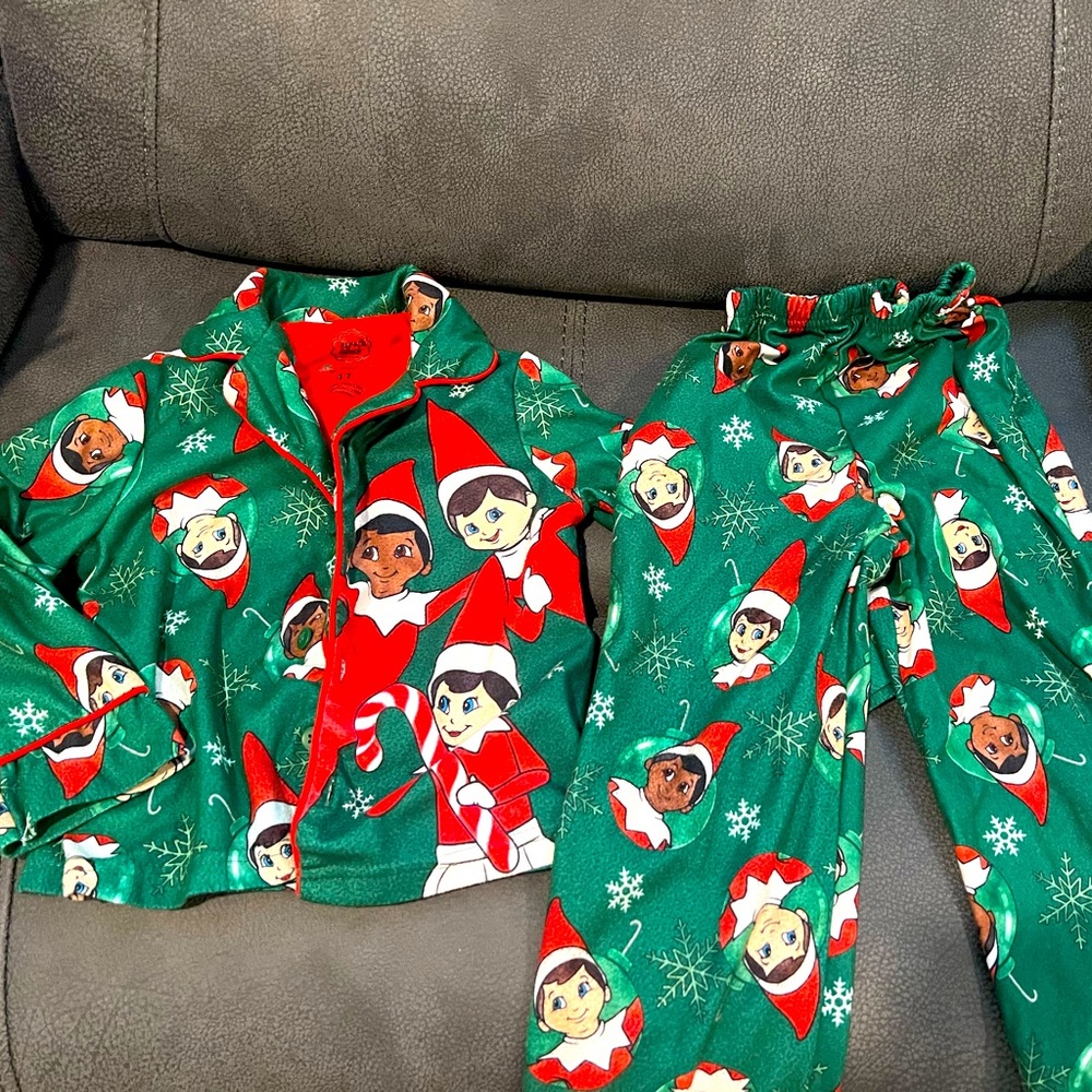 Elf on The Shelf pajamas